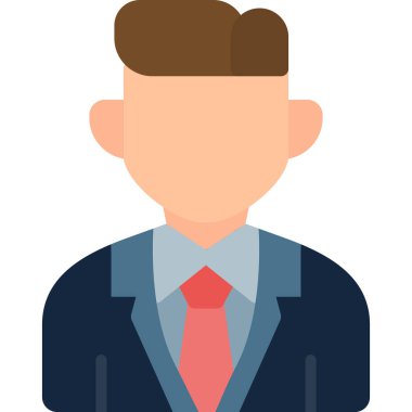 İşadamı vektör web simgesi