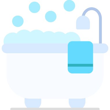 Su musluğu ikonu vektör illüstrasyonu