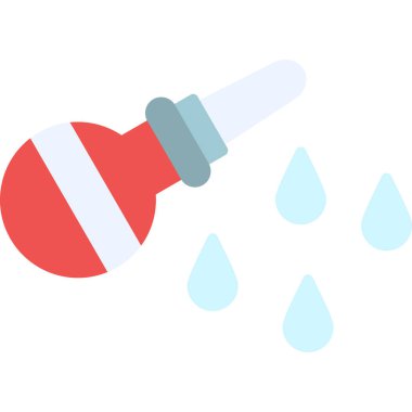 su damlası vektör simgesi