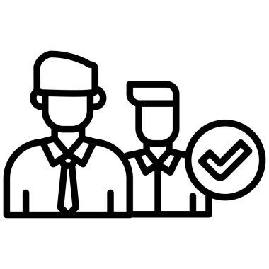 iş insanları simgesi, özet biçimi