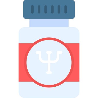 Şişe. Web simgesi basit illüstrasyon