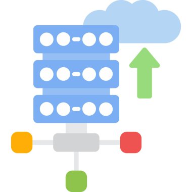 veri sunucusu ağ simgesi