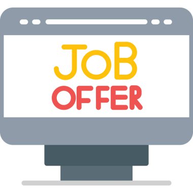 görev modern renkli vektör simgesi sunar