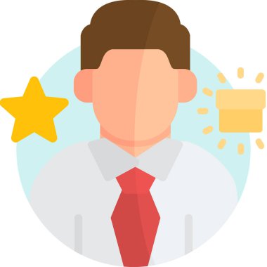 Çalışan fincan simgesi düz stil