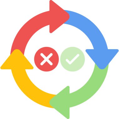 iş ve finans ikonu vektör illüstrasyonu