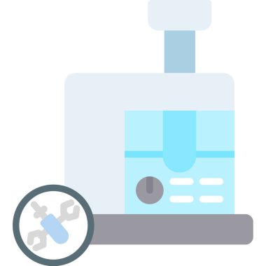 tıbbın web renk simgesi, vektör illüstrasyonu