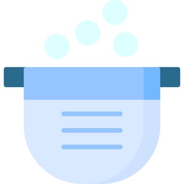 Banyo suyu simgesi düz stil