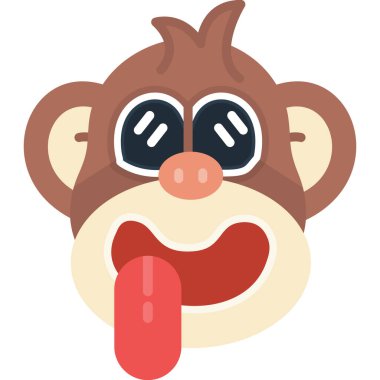 dilli ve burunlu maymun surat