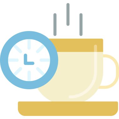 kahve fincanı vektör simgesi düzenlenebilir