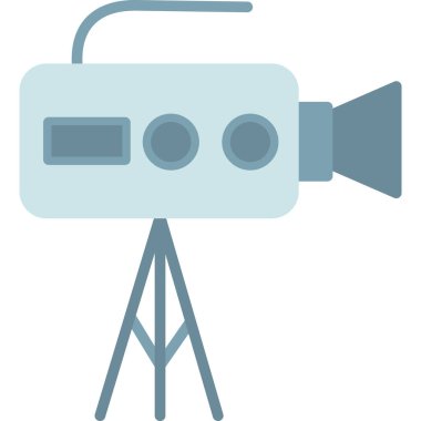 sinema kamerası vektör simgesi