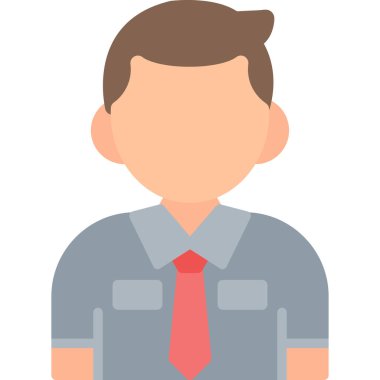 iş adamı düz vektör illüstrasyonu