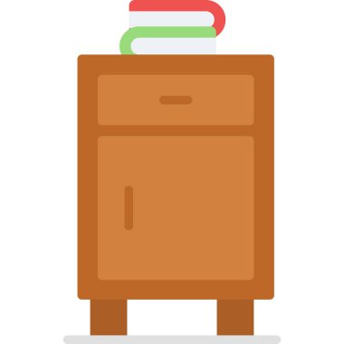 mobilya düz vektör simgesi