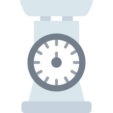 Mutfak Boyutlandırması Vektör Resimleri, Basit Simge