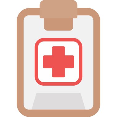 Yardım kiti simgesi, vektör illüstrasyonu