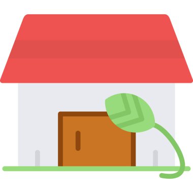 ev bahçesi vektör simgesi