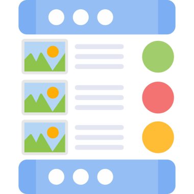 seo modern simgesinin vektör illüstrasyonu