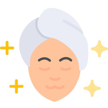 Büyükanne yassı vektör tasarım şablonu