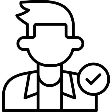 Doktor hastane ikonu ana hatlarıyla