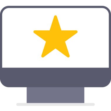 düz biçimli bilgisayar masaüstü simgesi