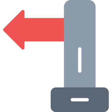 Modern bir simgenin vektör illüstrasyonu