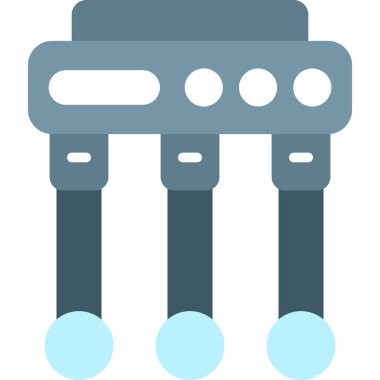 Hub Vektör İllüstrasyonu, Basit Simge