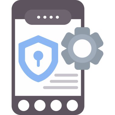 Cep telefonu. Basit resimleme