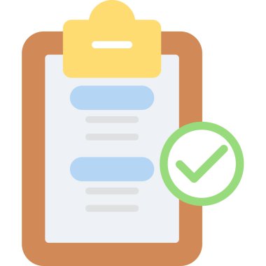 kontrol listesi simgesini kontrol et