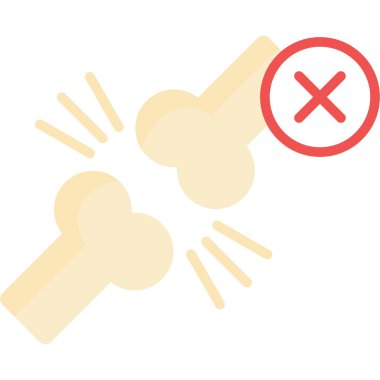 Kırık kalbin vektör çizimi