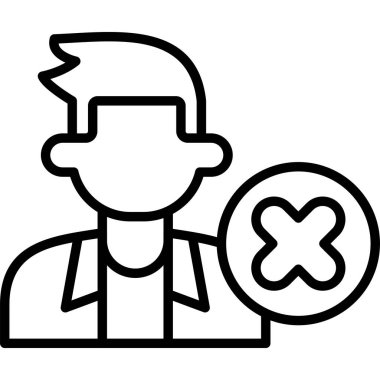 doktor simgesi, vektör illüstrasyonu