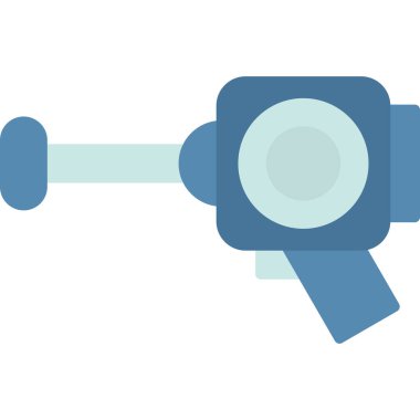 CCTV kamera simgesi. Vektör çizim