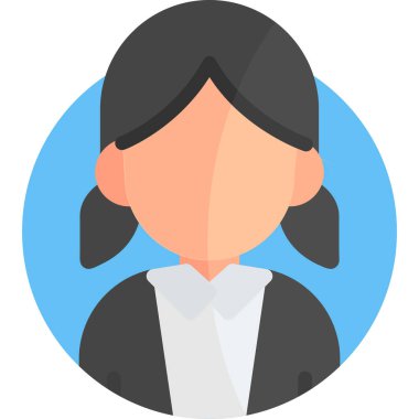 avatar kişi simgesi düz biçimli