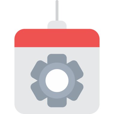 Çiçek Düz Vektör Simgesi