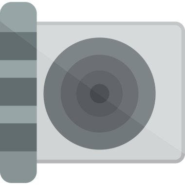 kamera simgesi vektör illüstrasyonu