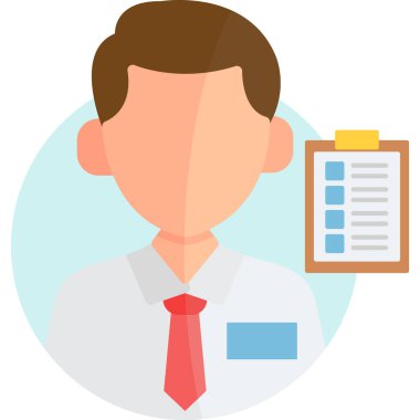 Rozet & kontrol listesi için iş yönetimi dairesi simgesi