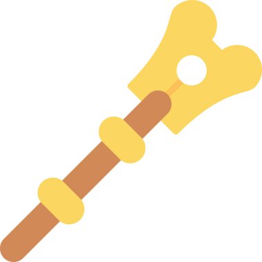 Bir çizgi filmin vektör illüstrasyonu