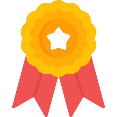 Rozet kategorisinde rozet ödülü ikonu