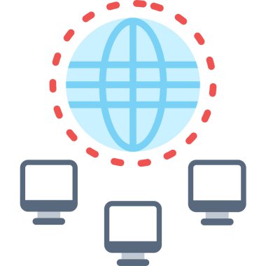 genel ağ simgesi çizimi