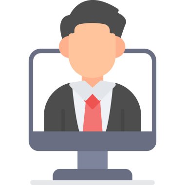 Freelancer Vektör İllüstrasyonu, Basit Simge