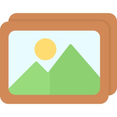 seyahat düz vektör simgesi