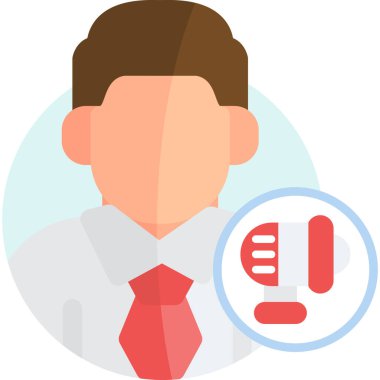 çağrı merkezi simgesi, vektör illüstrasyonu