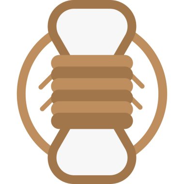 ılık renk ampul vektör simgesi