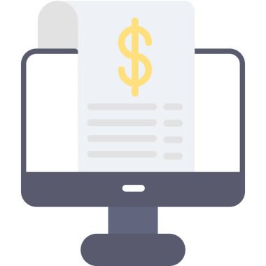 para çevrimiçi vektör simgesi