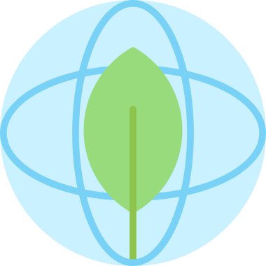 Küre. Web simgesi basit illüstrasyon