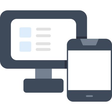 Taşınabilir uygulama vektörü illüstrasyonu için web tasarım simgesi