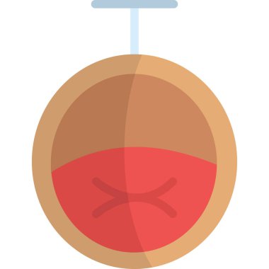 Top. Web simgesi basit illüstrasyon