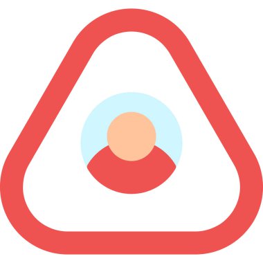 Bir cankurtaran simgesinin vektör illüstrasyonu