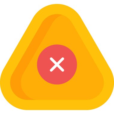 uyarı simgesi vektör illüstrasyonu