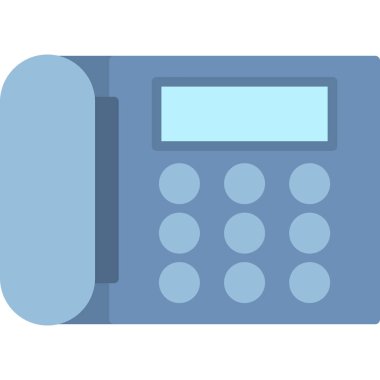 hesap makinesi düz renk simgesi