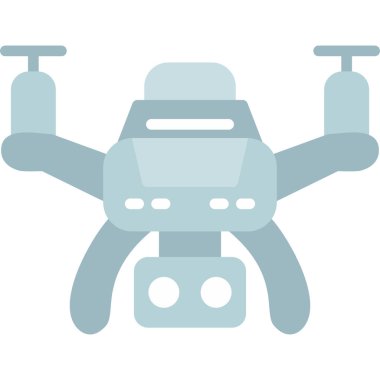 İHA simgesi, vektör illüstrasyonu