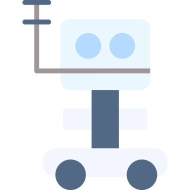 robot ikon vektör illüstrasyonu